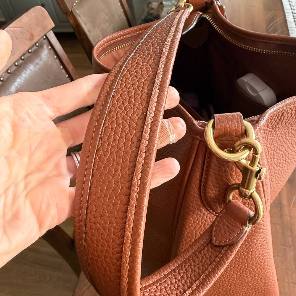 Coach Cary in Saddle Tan - Large - Picture 8 of 13